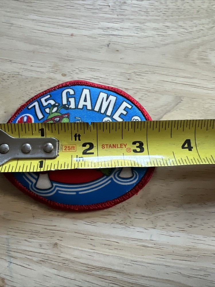 YABA 75 Point Game Bowling Patch Vintage