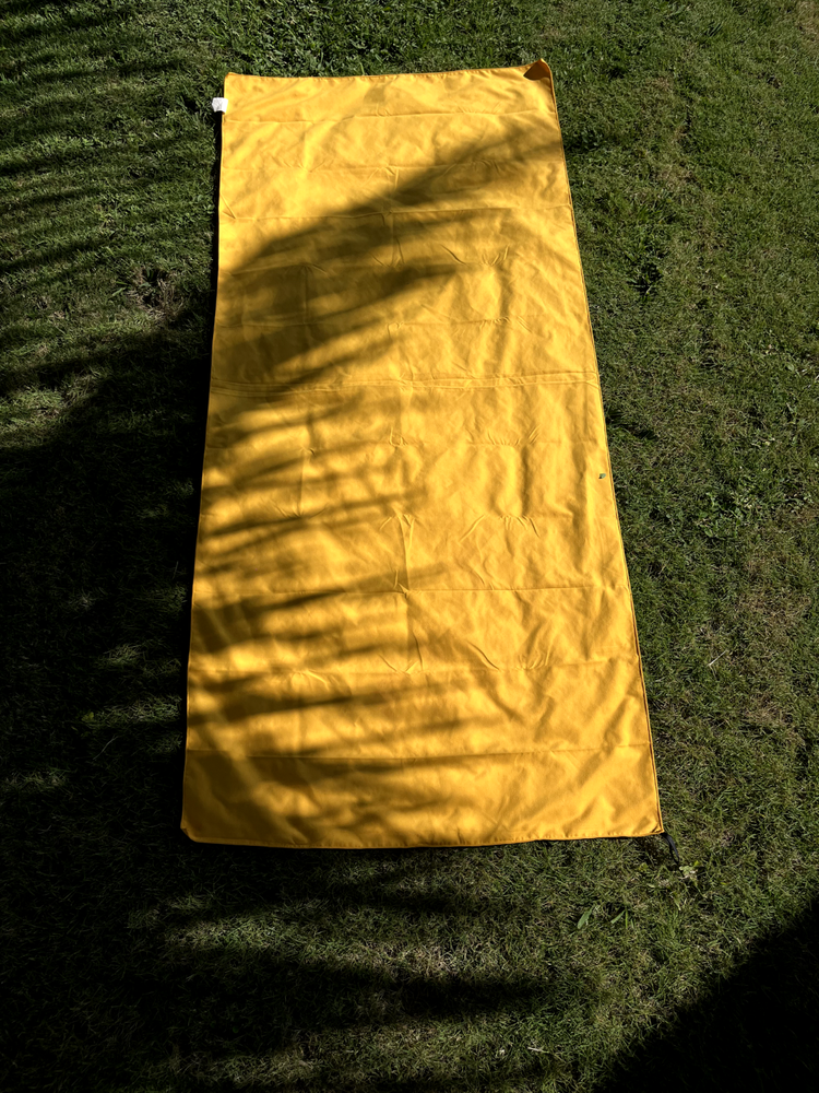 Microfiber Towel Beach/Travel/Yoga Mat - Solid Yellow