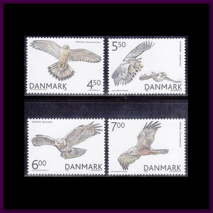 Denmark - 2004  (1386-1389) Mint never Hinged