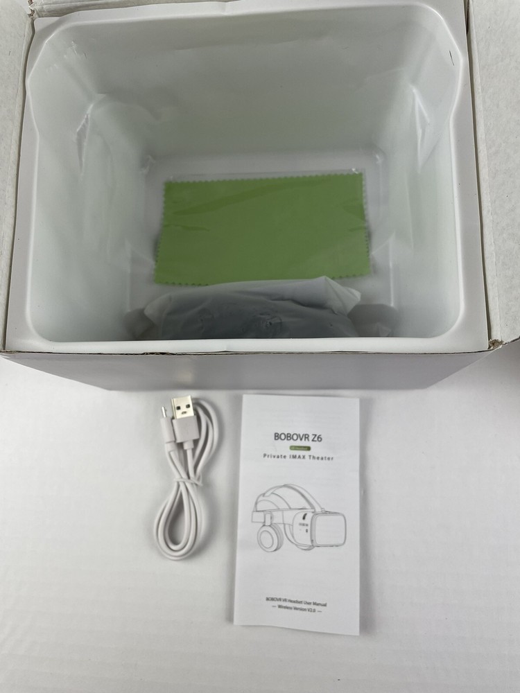 BoboVR Z6 Foldable Wireless Virtual Reality Headset Black With Remote New