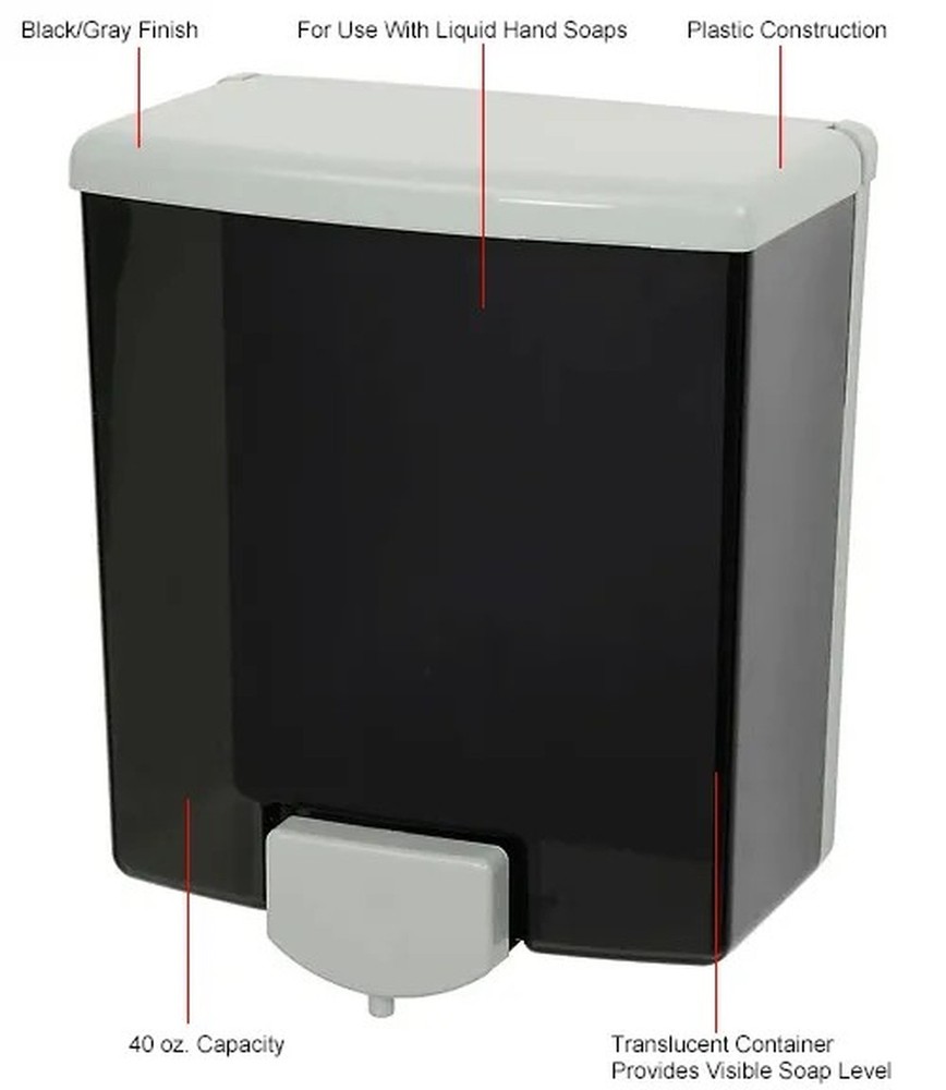 Bobrick? ClassicSeries? Surface Mounted Two Tone Soap Dispenser - B-40