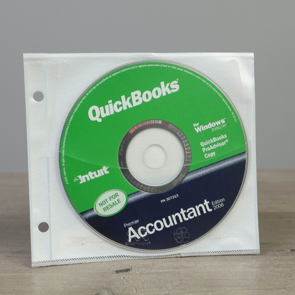 QuickBooks 2006 Accountant Premier Edition CD  & Key Code PC