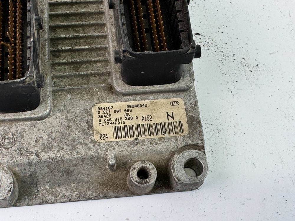 Fiat Stilo 2002 Engine Control Unit 0261207086 BVV2750