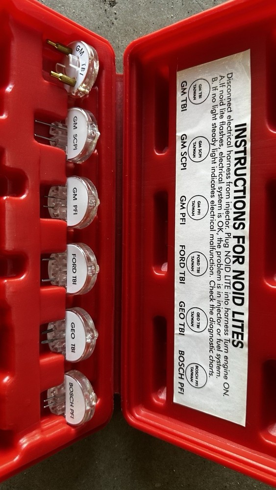 Astro Pneumatic Tool Co 7872 6pc Deluxe Noid Lite Set with Case