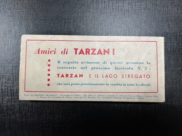 Tarzan Collection No. 2 Rare