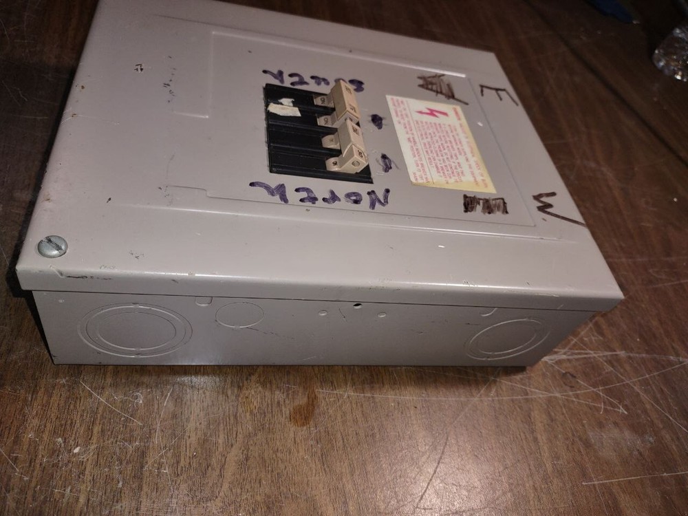 Panel With Breakers of 30 Amp