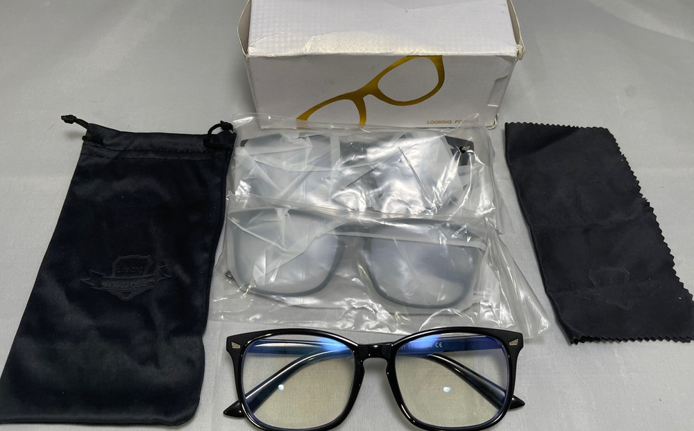Looking Forward Bluelight Blocking Computer Gaming Glasses - Black 3 Pack!!
