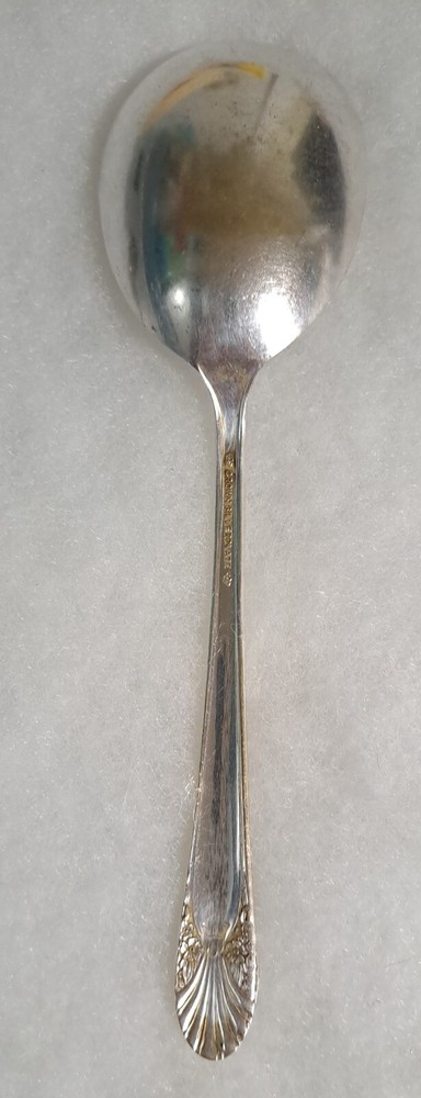 Crown Silverplate 1939 RADIANCE Pattern Berry or Casserole Serving Spoon