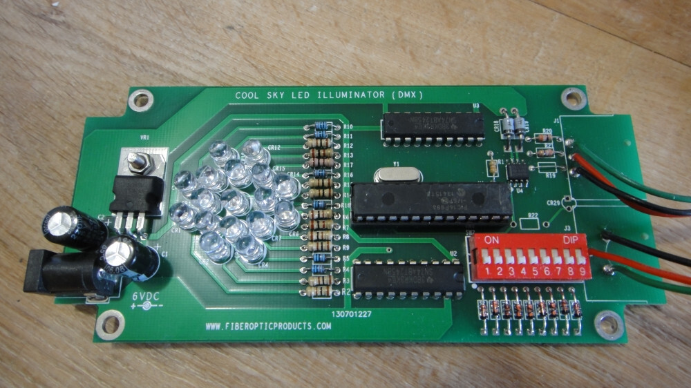 DMX 512 Signal LED Light Board 6vdc