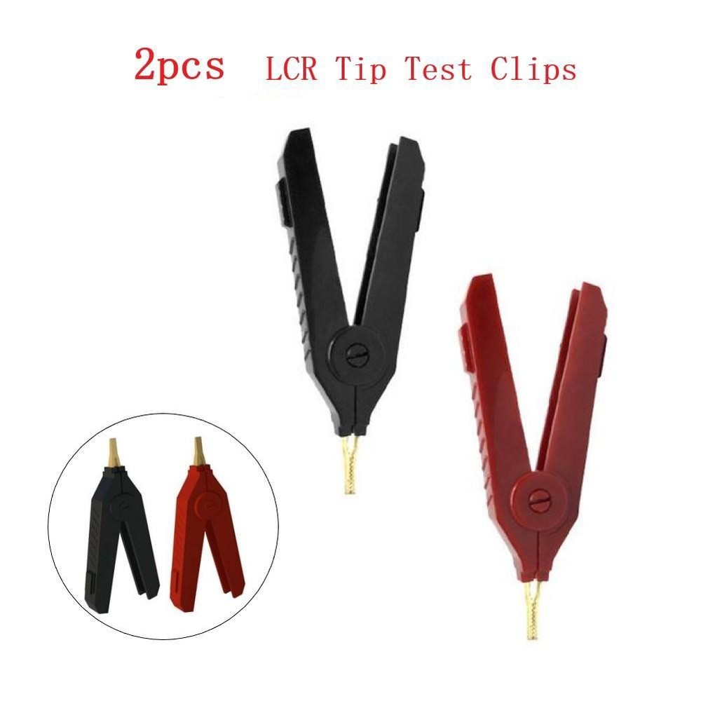 Alligator Clips Lcr Test Clips Replacement 2pcs Electrical Engineering