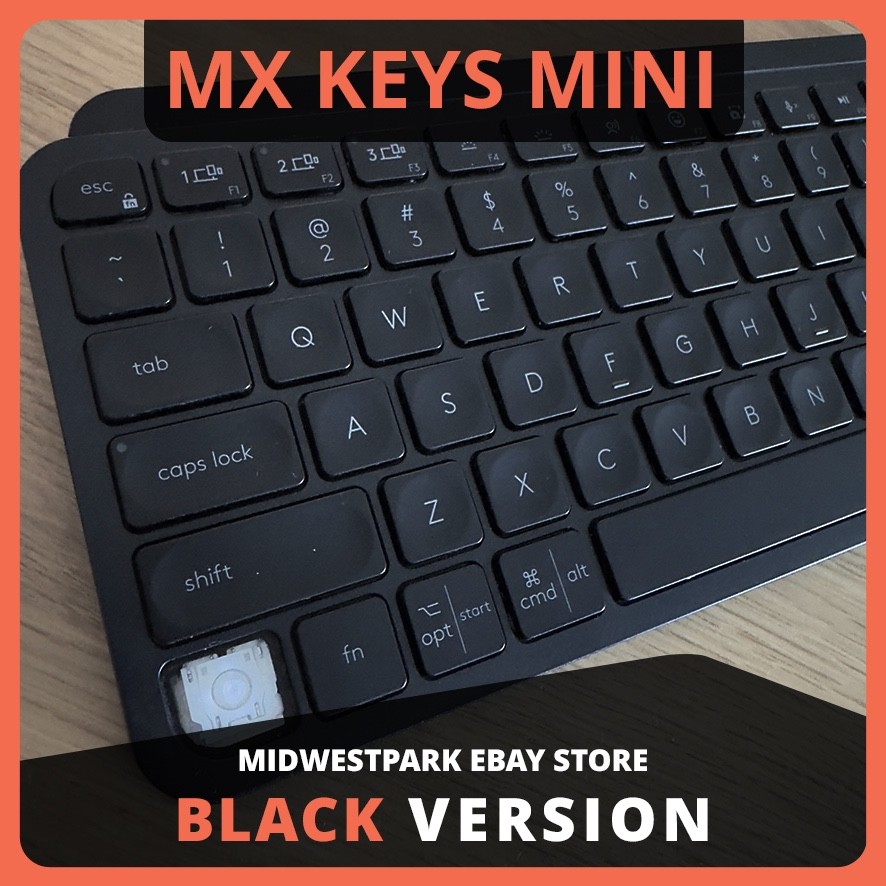 Logitech MX Keys Mini Keyboard ~ Replacement Key & Switch Part ~ Black