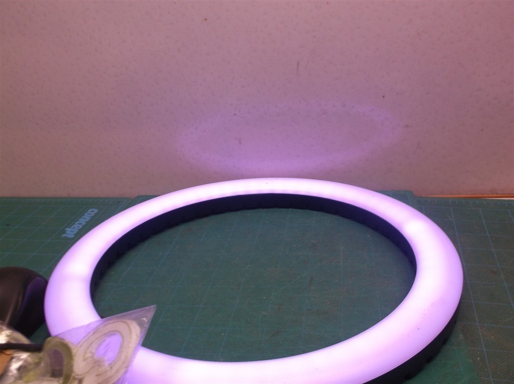 RGB ring light no accessories light only