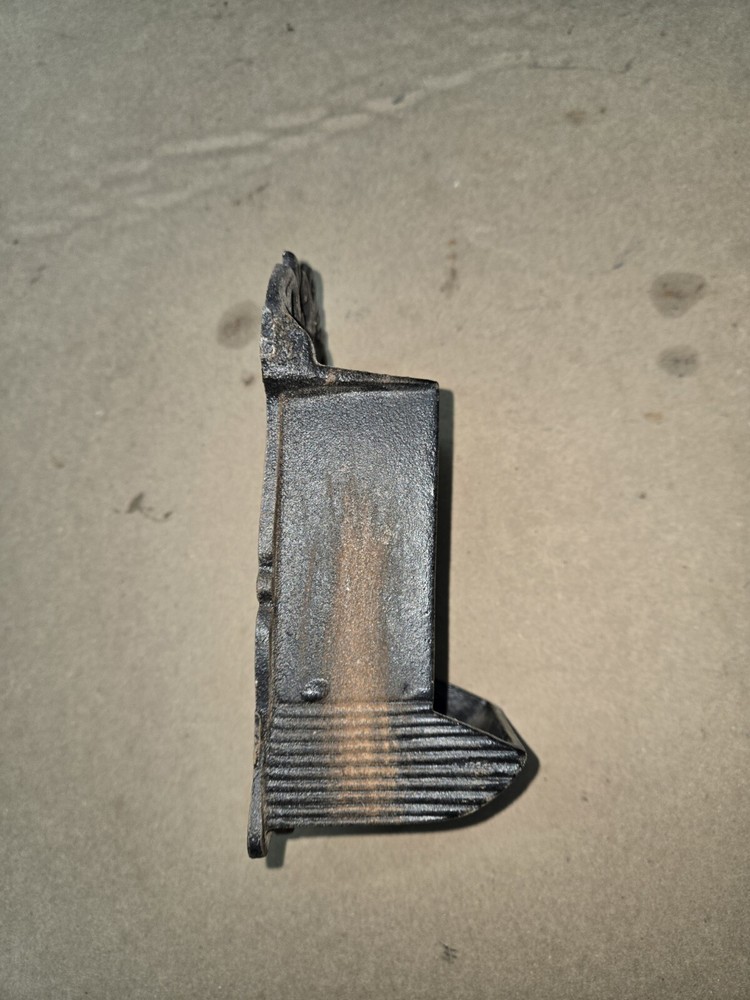 Vintage Fireplace Wall Tool Mount Holder Iron