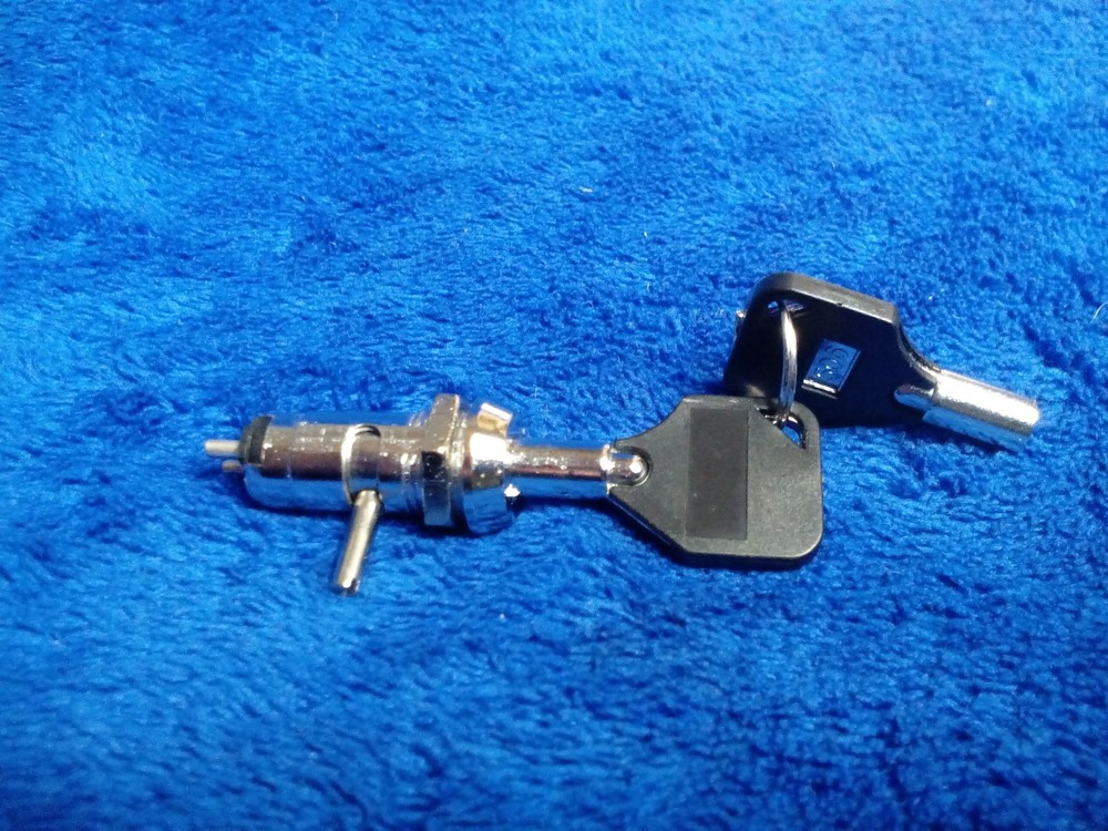 Security Key Switch ON/OFF Mechanical & Electronic double function lock SPST