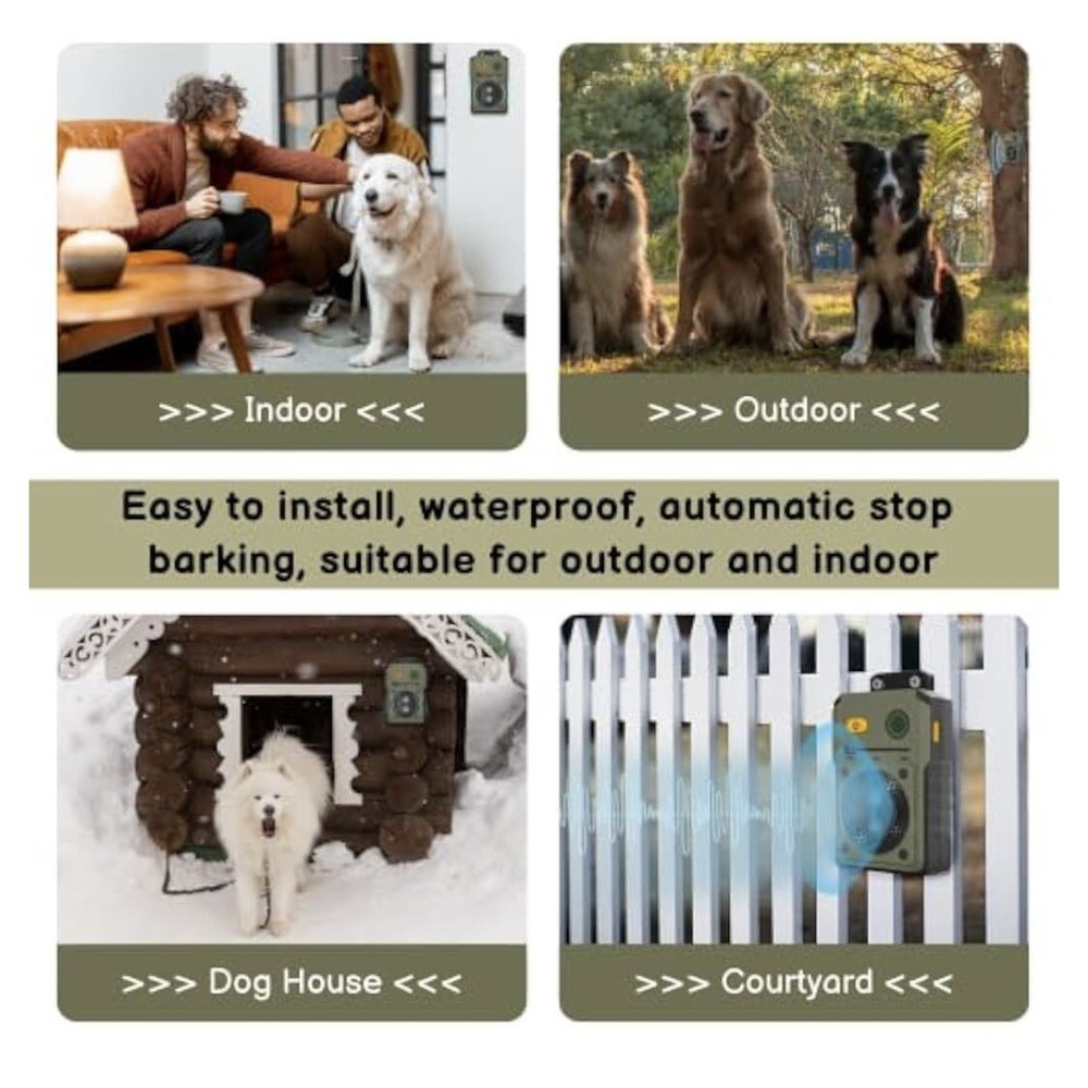 Ultrasonic Anti Barking Device