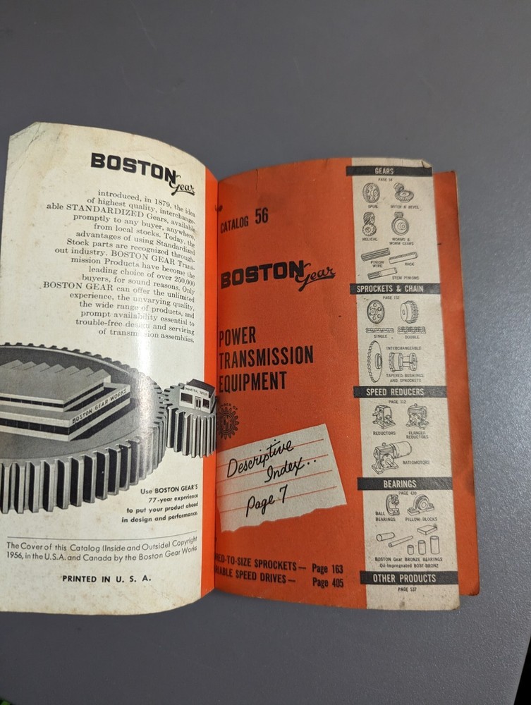 Boston Gear Complete Catalog 56