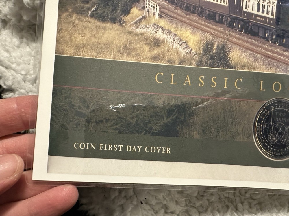 2004 Locomotive train first day cover