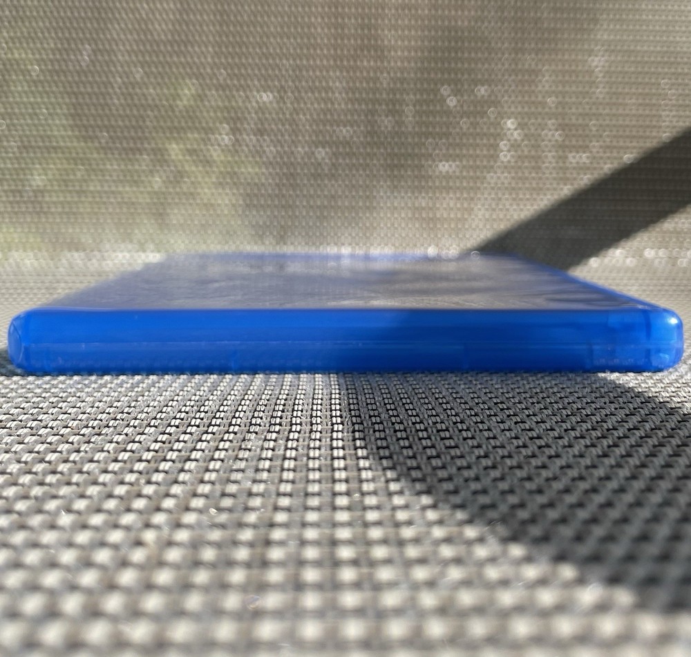 Blu-ray Replacement Case Logo Slim 6mm Single Disc w/ Outer Plastic