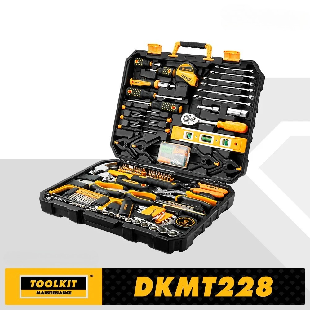 228Pcs Socket Wrench Auto Repair Tool Combination Package Mixed Tool Set