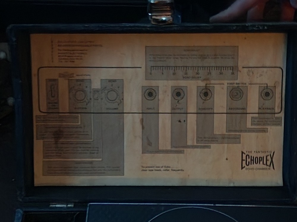 Echoplex Echo Chamber Solid State Echo Delay Guitar Effects Pedal