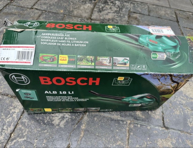 Bosch ALB 18 LI Cordless Leaf Blower.