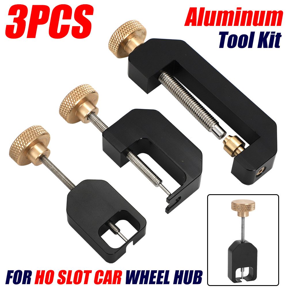 HO Slot Car Tool Wheel Hub Gear Press Wheel Hub Puller Crown Gear Puller Package