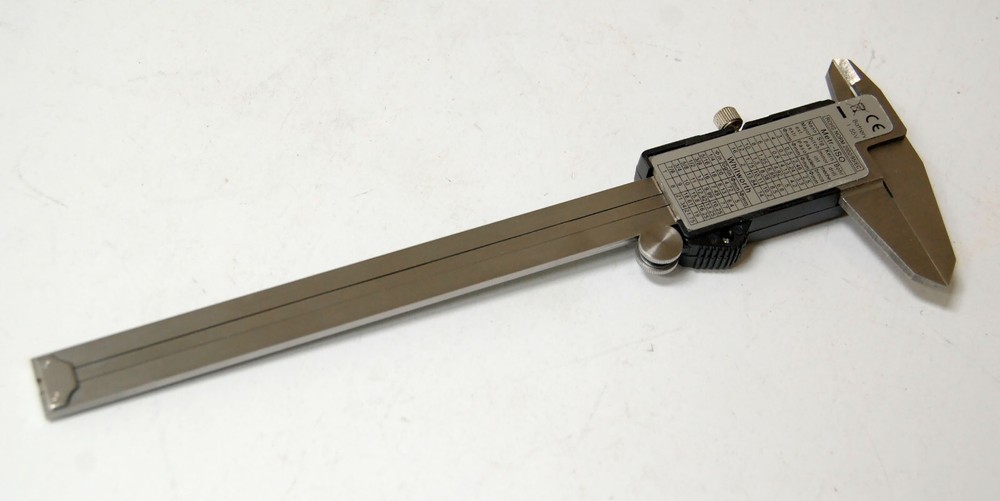 Nesco NM9560A Digital Caliper 6" 150mm Case Instructions NICE!