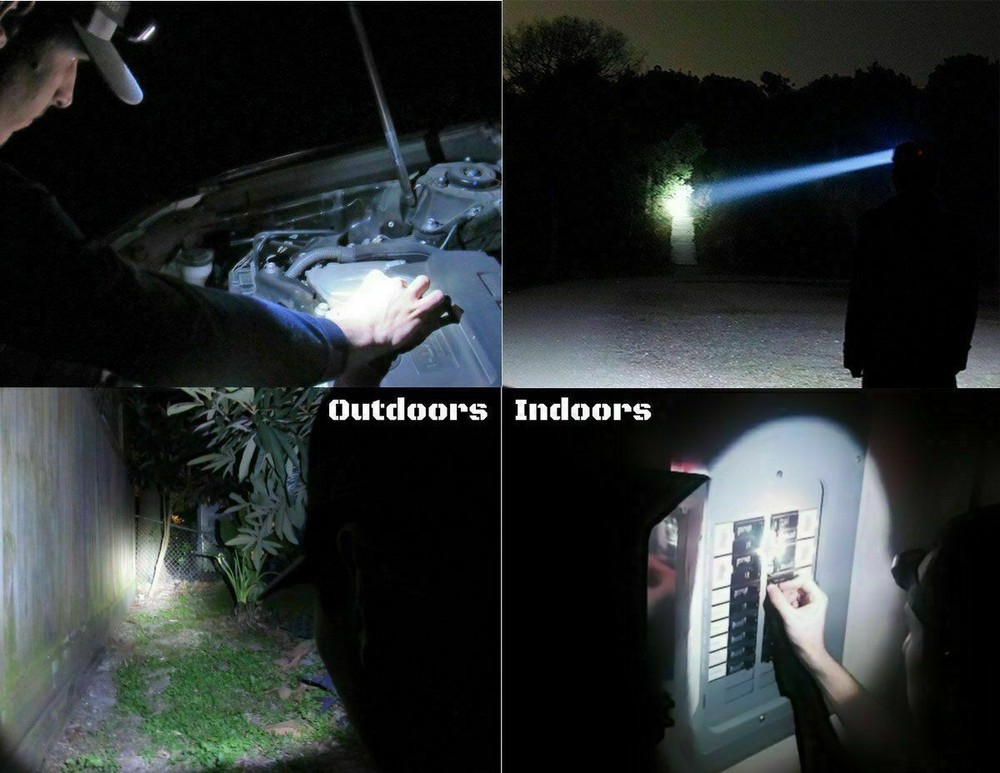 USB Rechargeable LED Headlamp Flashlight Headlight Head Torch Sensor Waterproof