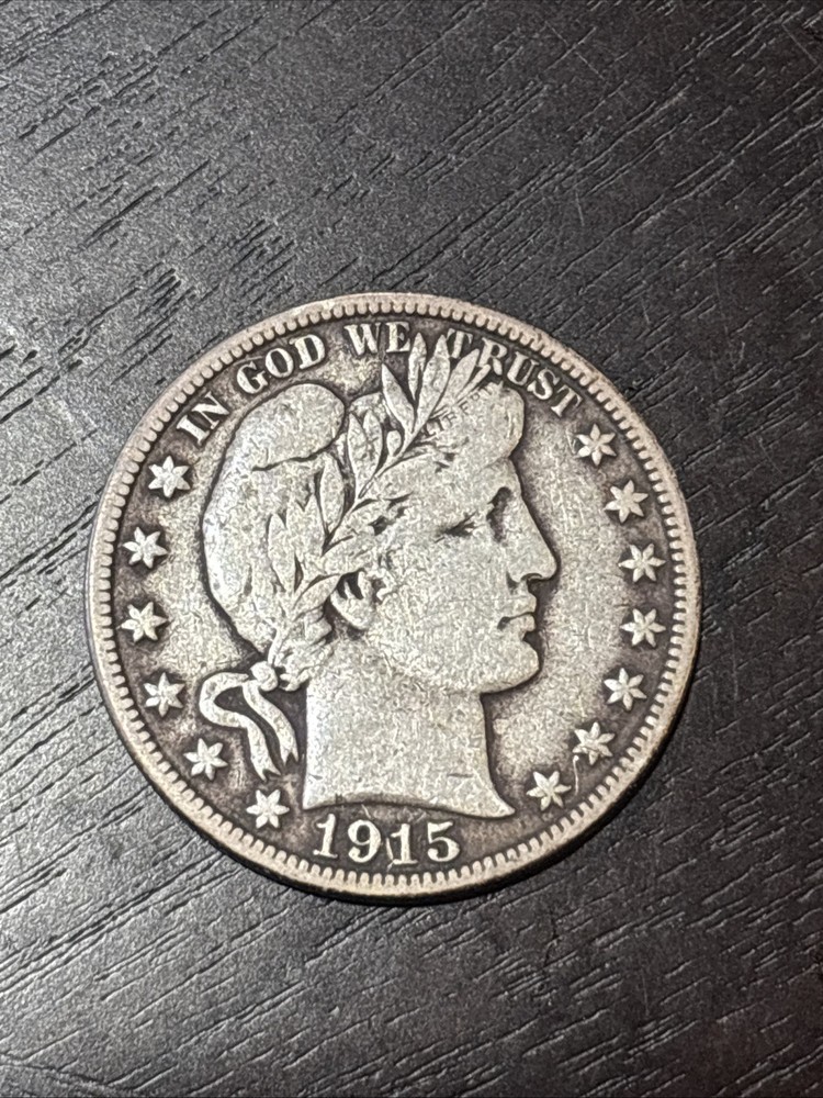 1915-S Barber Half Dollar