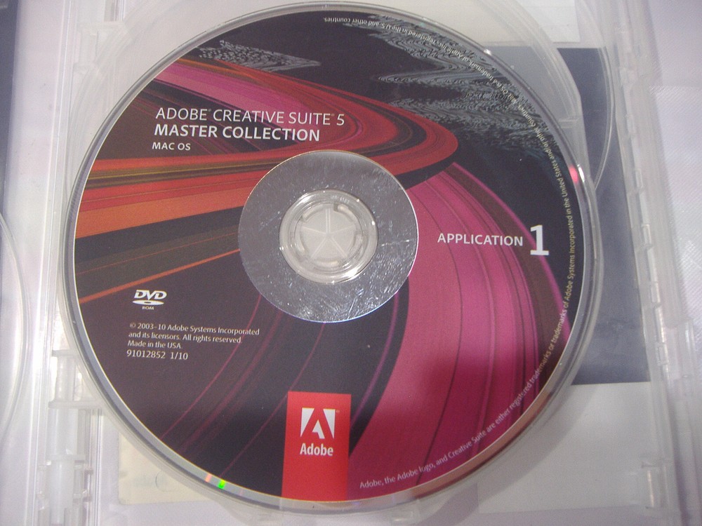 Adobe Creative Suite 5 CS5 Master Collection For MAC OS Full DVD Version