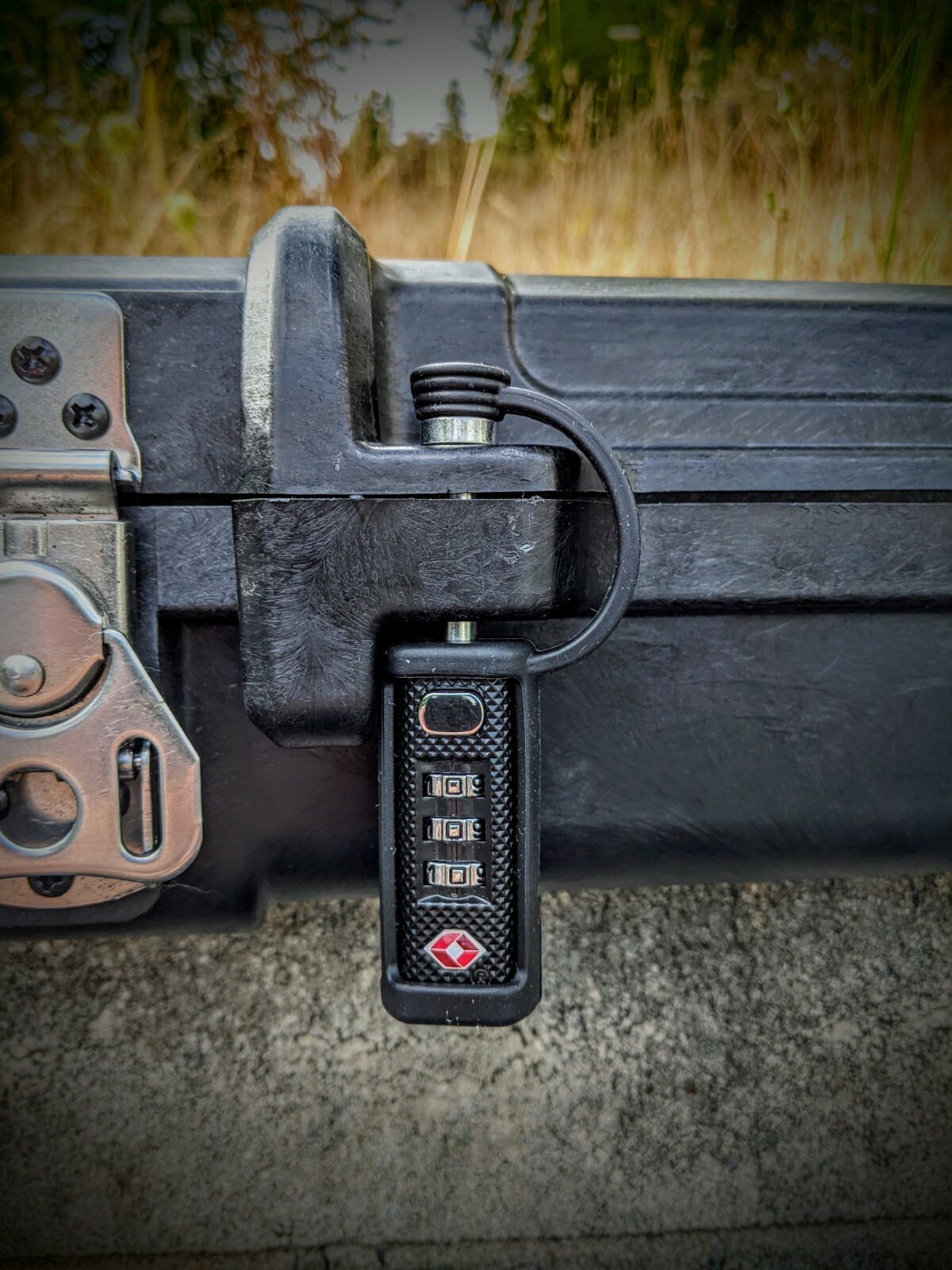 TSA Secure Rifle & Pistol Gun Case Luggage Lock -MonoShaft™️ Pelican/SKB/Plano