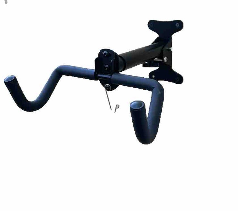 Bicycle Storage Wall Mount Rack Hanger Cycling Steel Garage Space Saving Holder