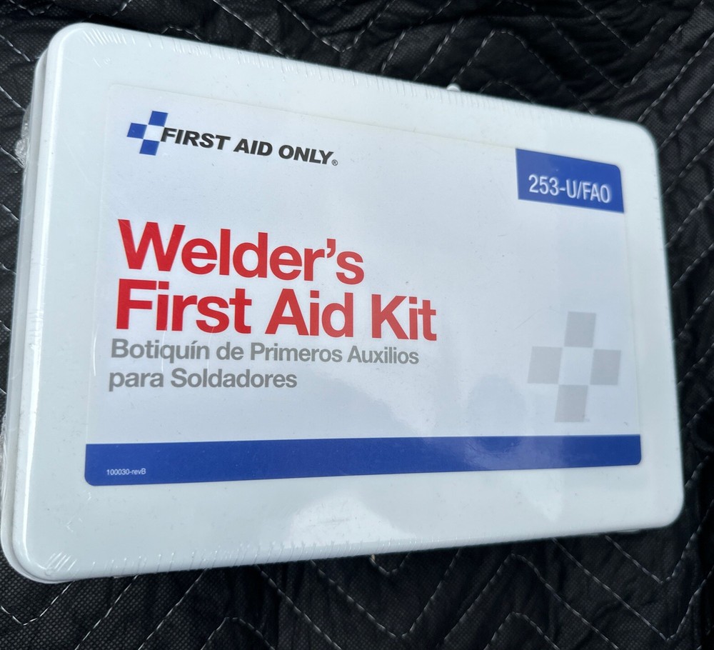 Welder's First Aid Kit - 16 Unit (Plastic)