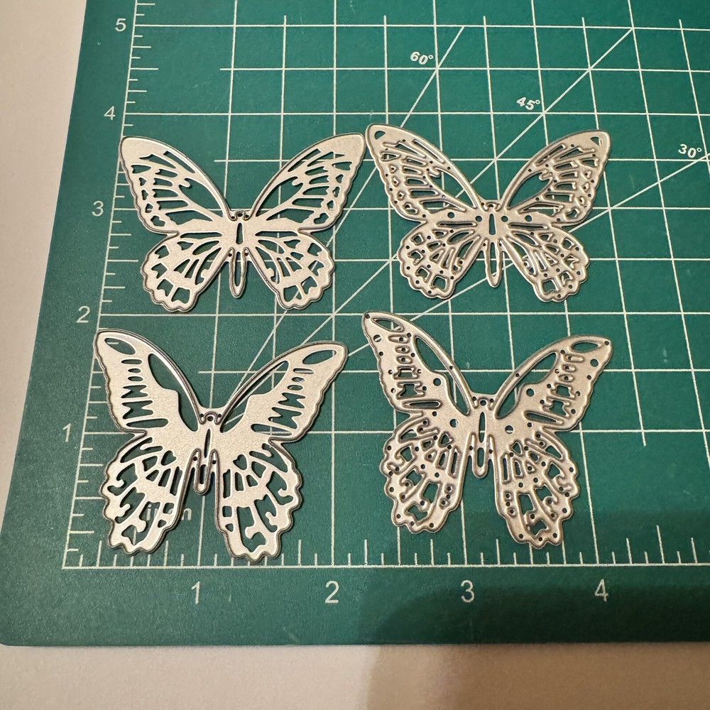 Sizzix Thinlits Dies By Tim Holtz Mini Detailed Butterflies 4pcs