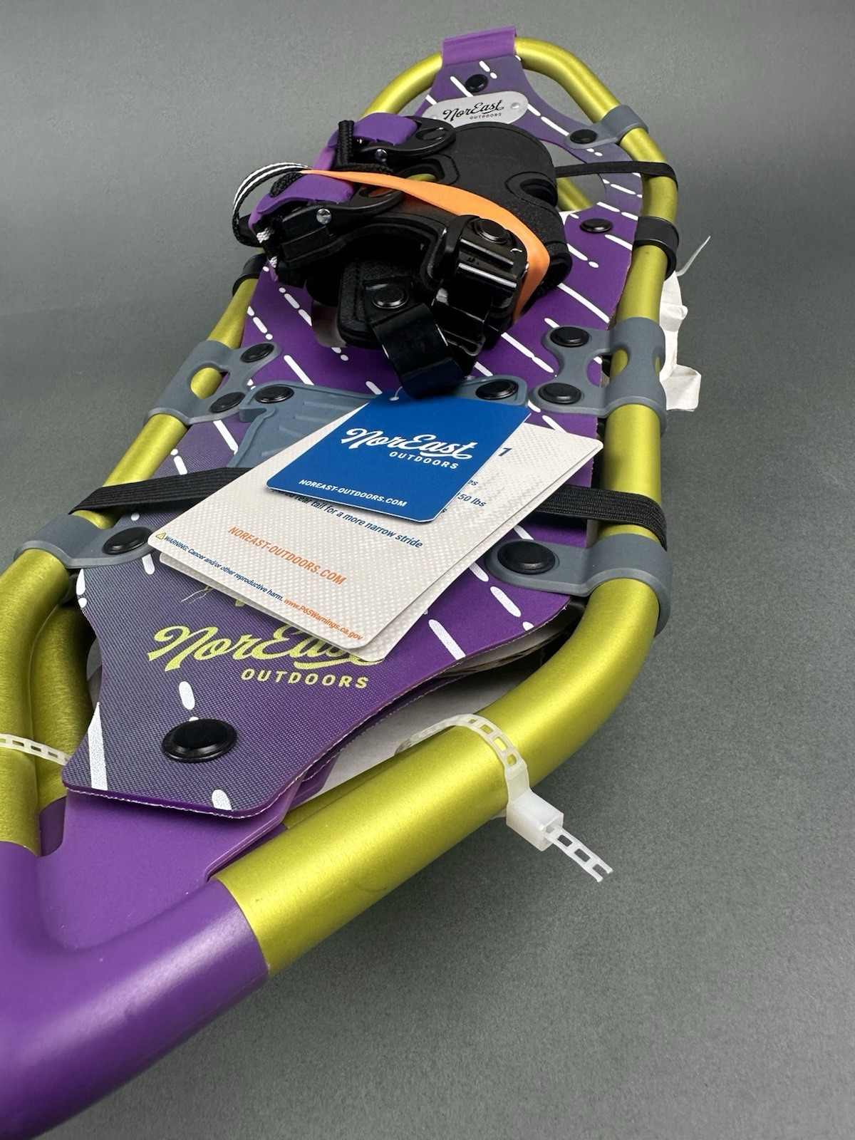 Nor'East Outdoors Elevate Series 821 Snowshoes Neon Purple