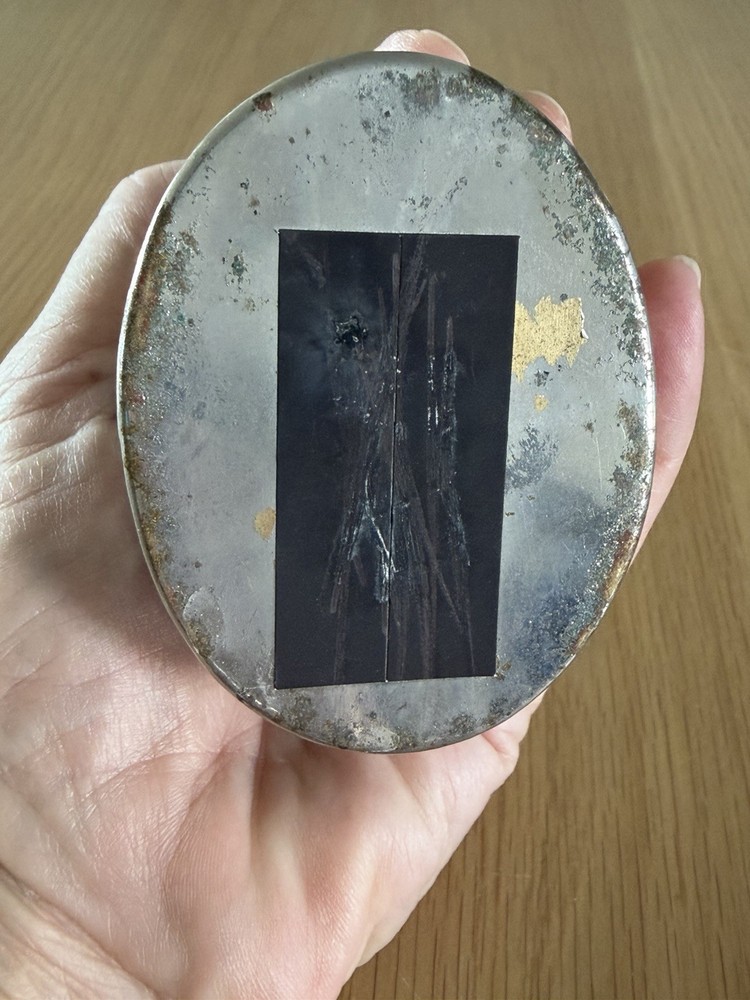 Vintage Silver Plated Match Holder