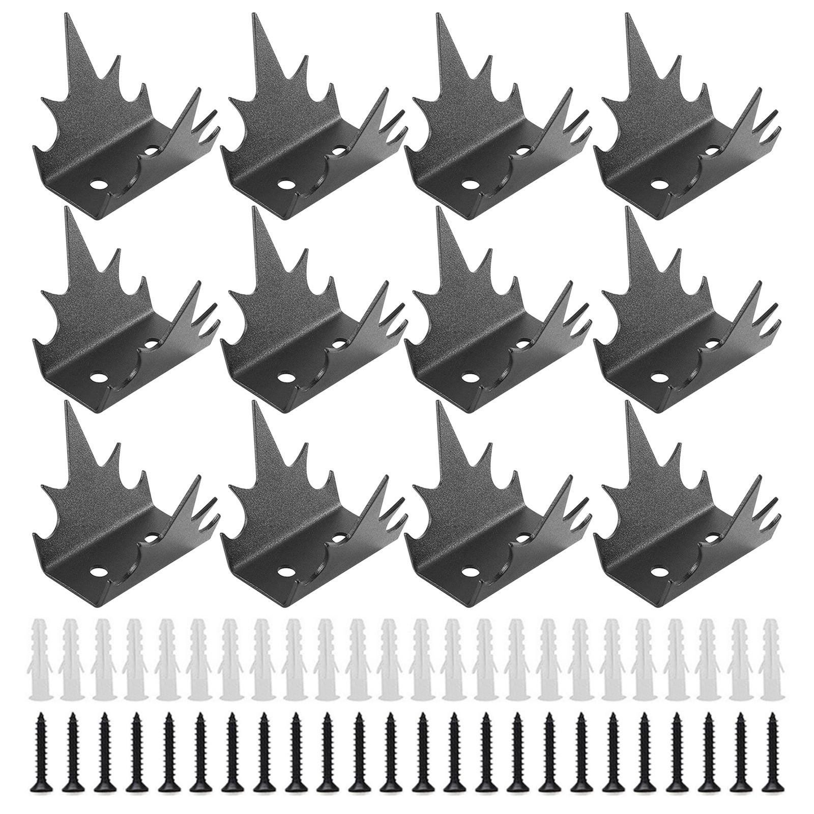 Fence Wall Spikes Fence Security Spikes Bird Defender Anti Theft Spikes For Yard