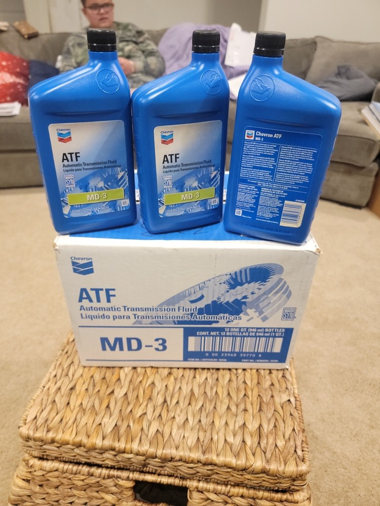 Chevron  MD-3 Automatic Transmission Fluid - 15 Quarts ISO SYN TECHNOLOGY