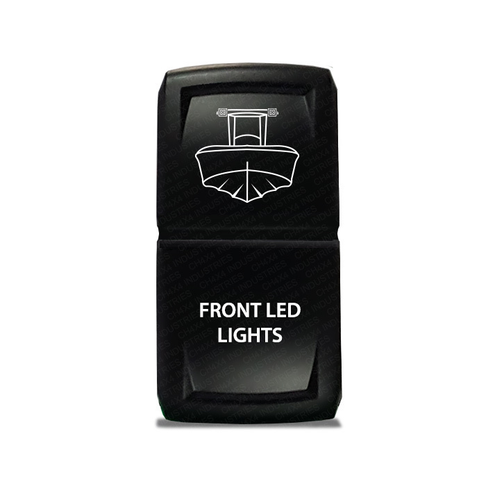 CH4X4 Marine Rocker Switch V2 Front Led Lights Symbol