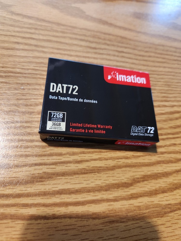 Imation DAT72 Digital Data Storage Tape