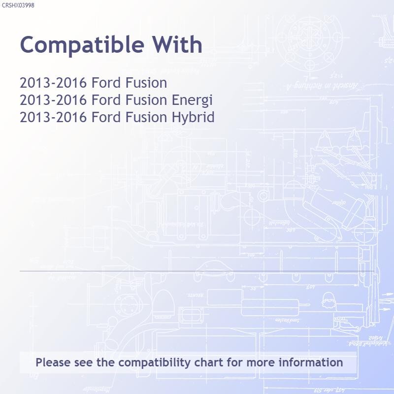 Replacement Textured Polypropylene Front Driver Side Lower Valance Panel