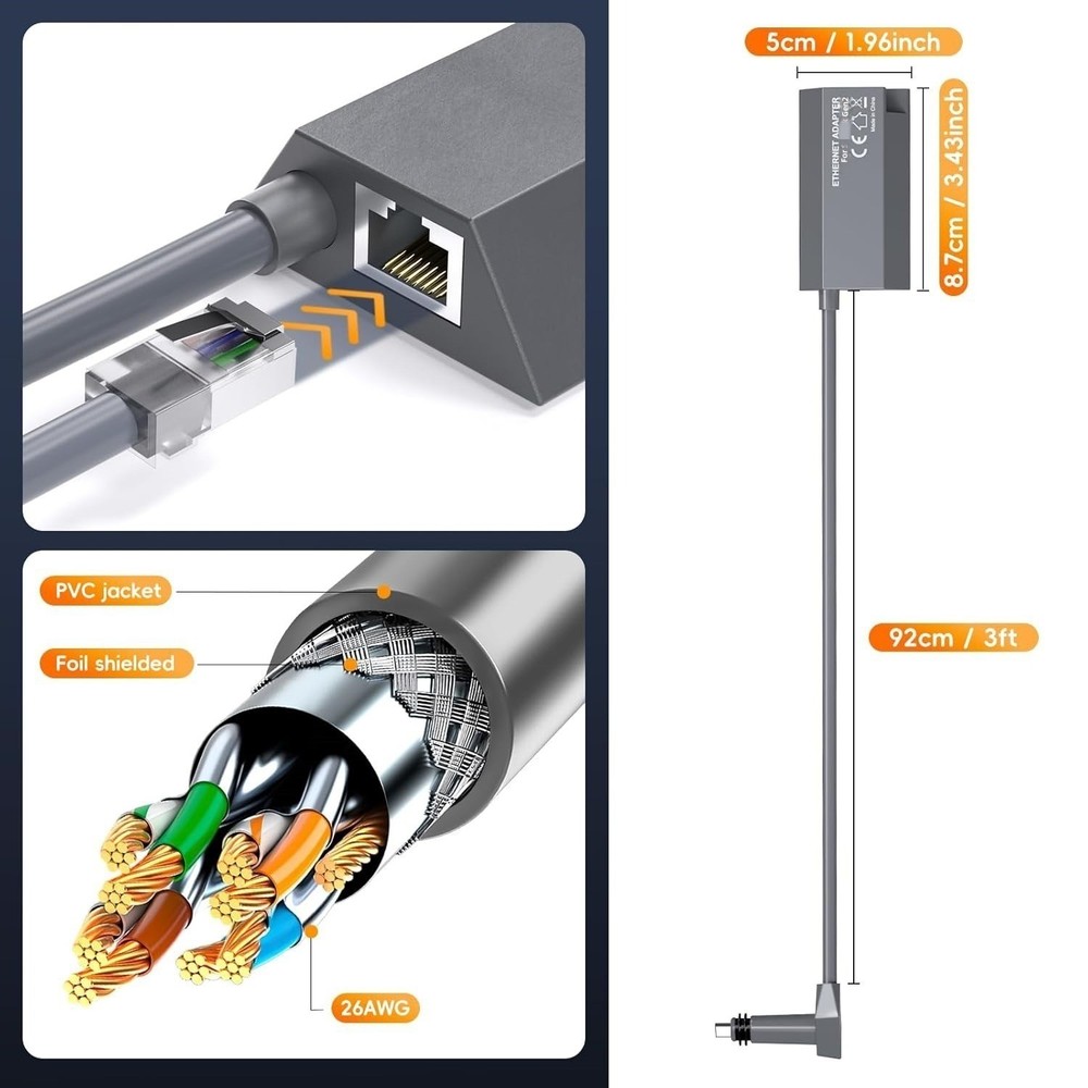 For Star Link Ethernet Adapter Transfer with Star Link Actuated Gen2
