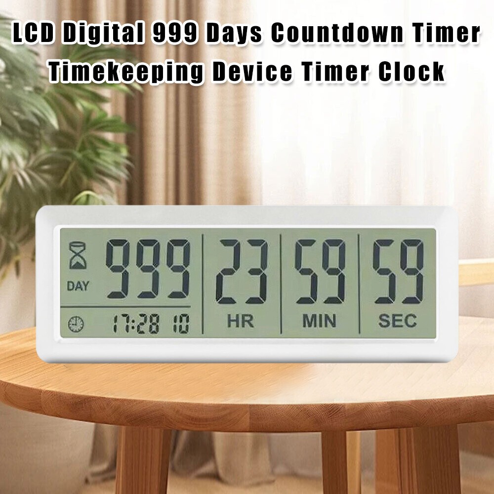 999 Days Count Down Clock Digital Countdown Days Timer Clock Time Management