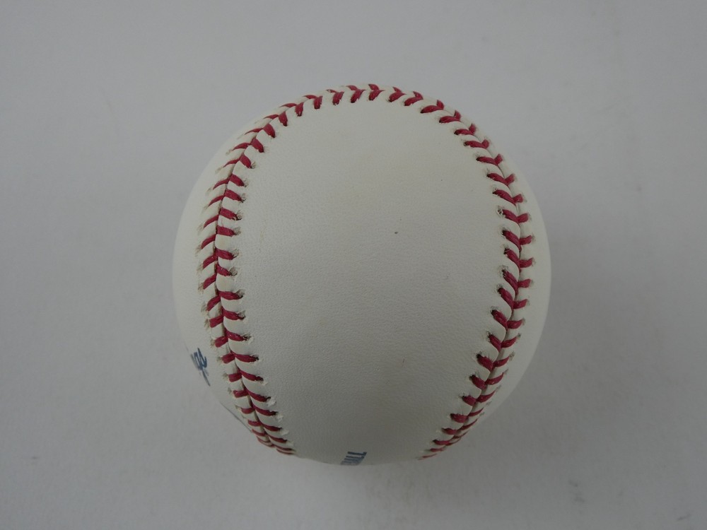 Ed Kranepool Signed Rawlings ML Baseball New York Mets Leaf Authentics COA