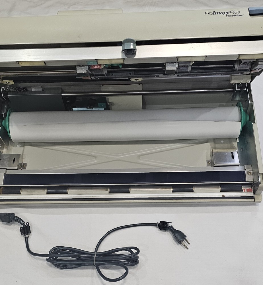 VARITRONICS PROIMAGEPLUS PLUS POSTER PRINTER FULLY FUNCTIONAL SEE PICTURES(USED)