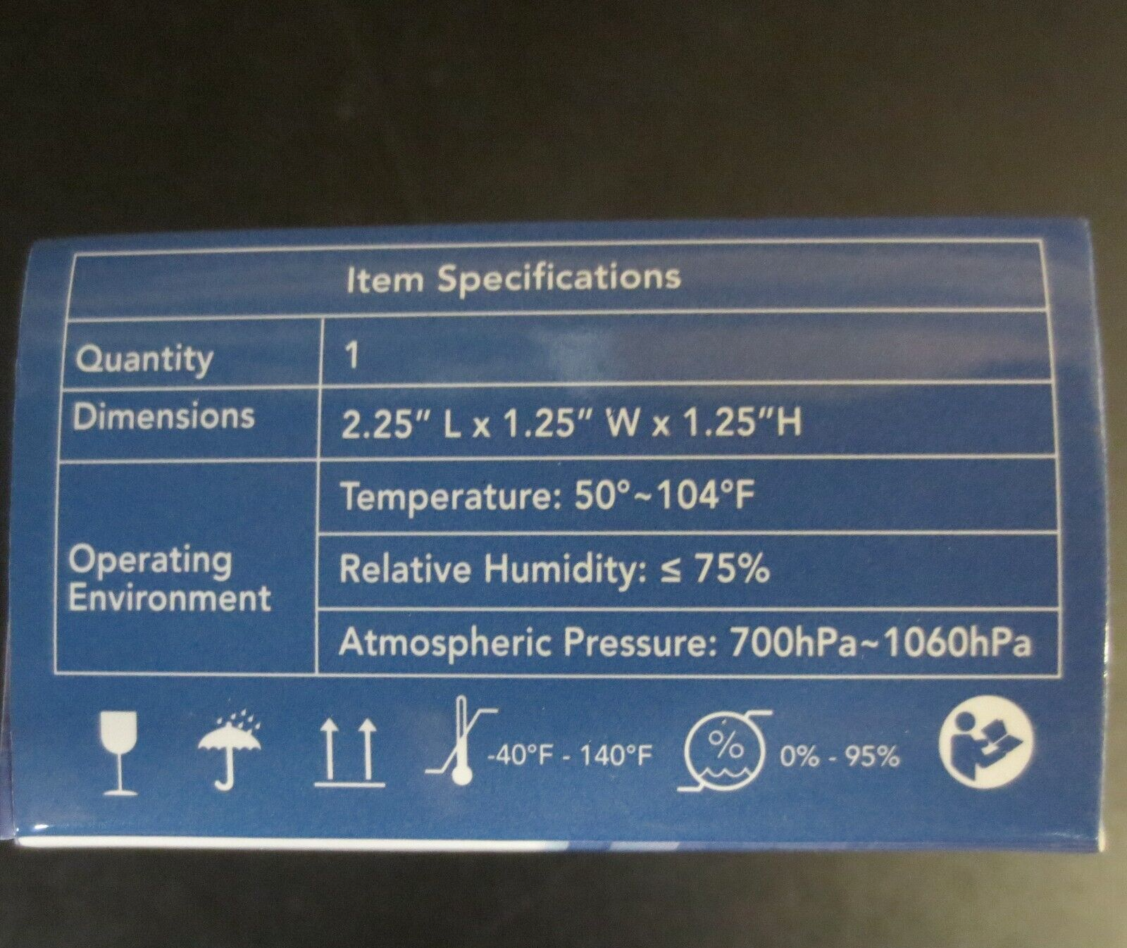 Roscoe Medical Finger Pulse Oximeter Oxygen Saturation Monitor NEW W/BATTERIES