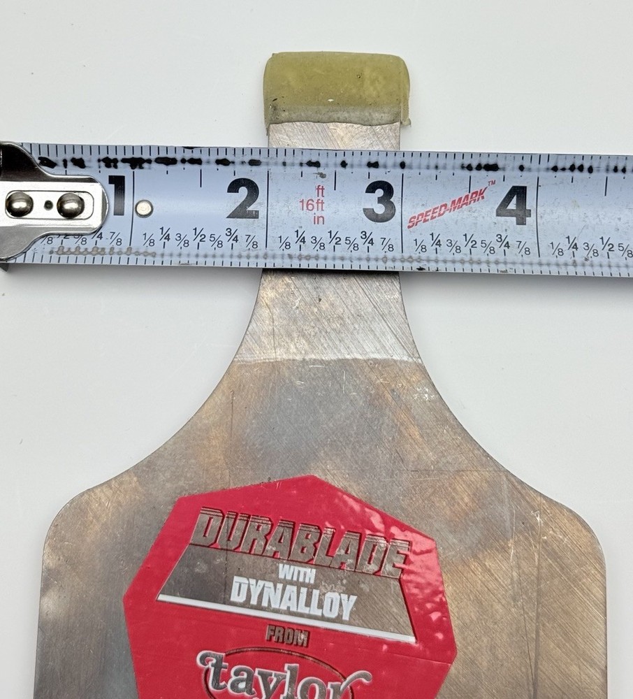 Taylor Tools Durablade W/ Dinalloy 168.01