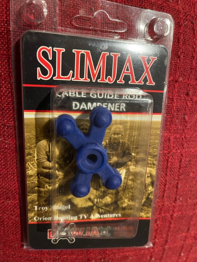 Bowjax Slimjax Cable Rod Dampener*BLUE*Silencer System 1012, New
