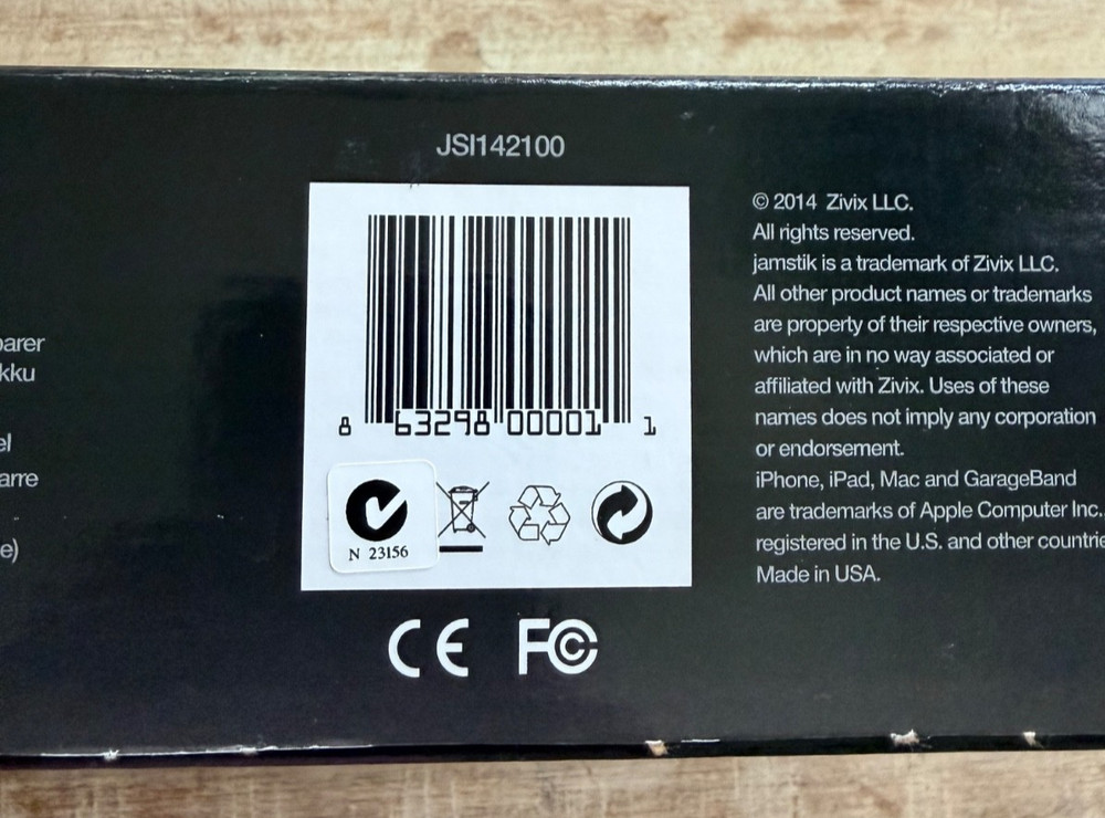 jamstik Wireless MIDI Guitar Controller for iPad iPhone Mac JSI142100