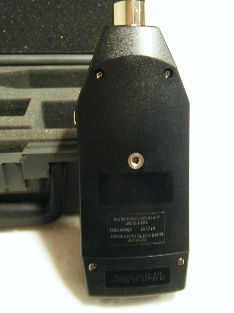 Simpson - Sound Level Meter - Model 884-2 Type S2A